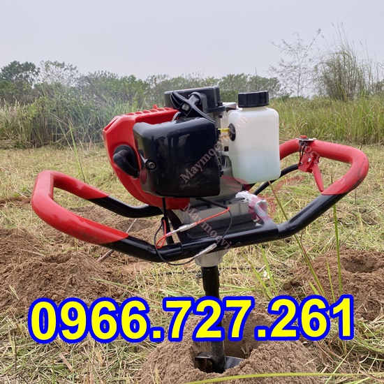 Cấu tạo của máy khoan đất trồng cây chạy xăng và chạy điện
