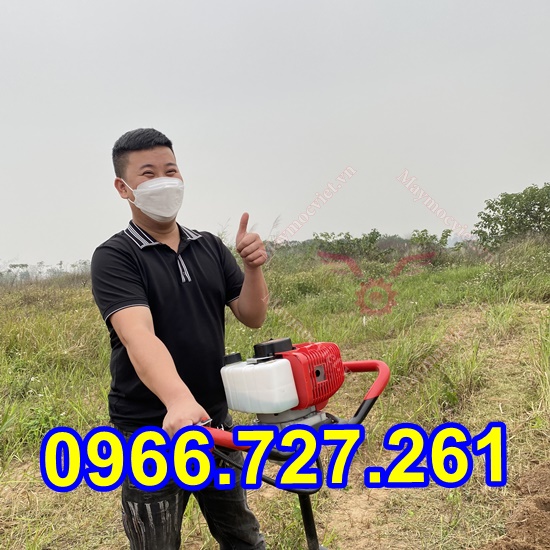 Cấu tạo của máy khoan đất trồng cây chạy xăng và chạy điện