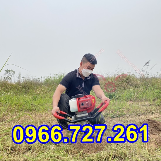 Cấu tạo của máy khoan đất trồng cây chạy xăng và chạy điện