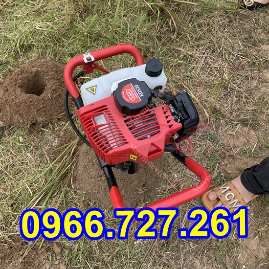 Cấu tạo của máy khoan đất trồng cây chạy xăng và chạy điện