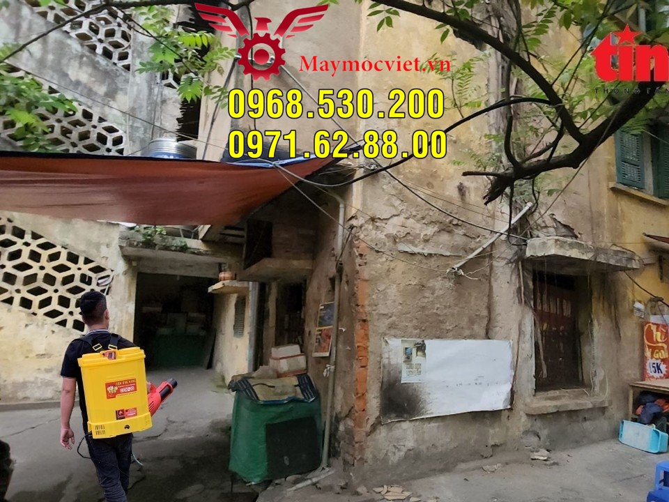 Thiết bị phun khử khuẩn diệt muỗi bảo vệ môi trường Turbo BA-6