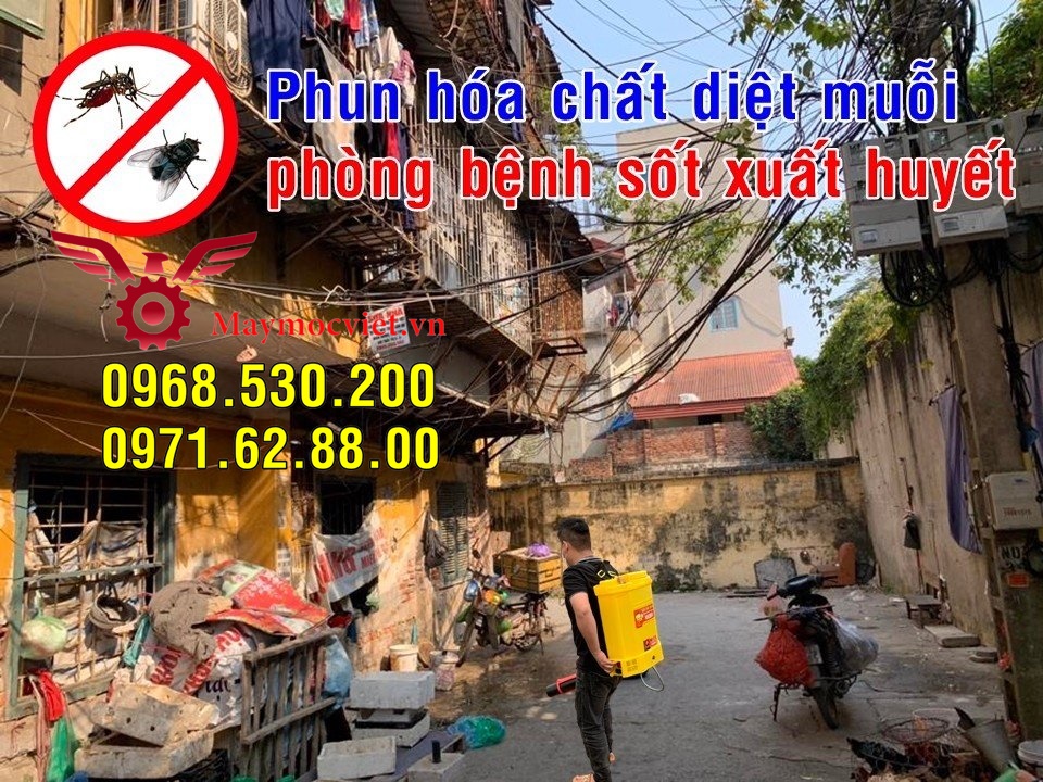 Thiết bị phun khử khuẩn diệt muỗi bảo vệ môi trường Turbo BA-6