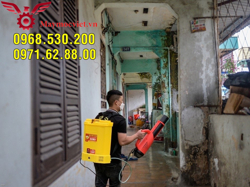 Thiết bị phun khử khuẩn diệt muỗi bảo vệ môi trường Turbo BA-6