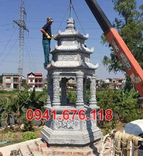 678 mẫu tháp tro cốt đá đẹp bán long an tháp sư bảo tháp