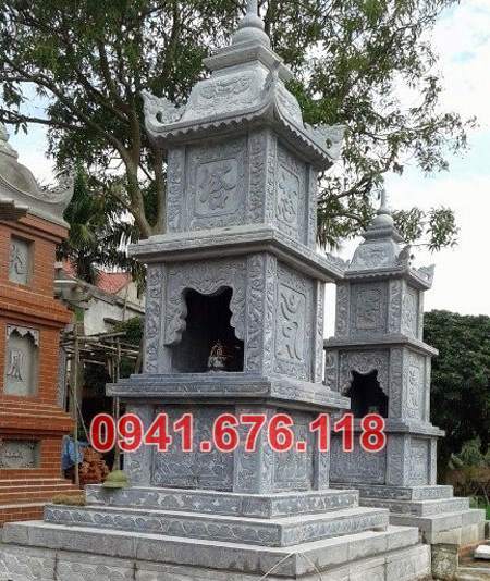 1123 Mẫu tháp tro cốt đá đẹp bán đồng tháp