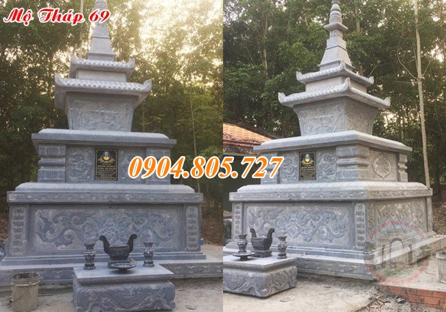 Tháp thờ tro cốt bằng đá tại Bà Rịa - Vũng Tàu