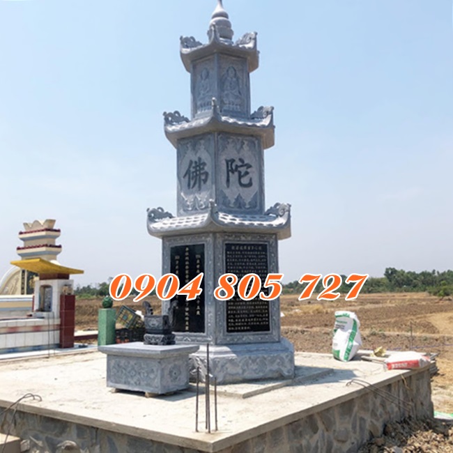 Tháp thờ tro cốt bằng đá tại Bà Rịa - Vũng Tàu