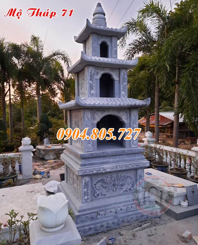 Tháp thờ tro cốt bằng đá tại Bà Rịa - Vũng Tàu