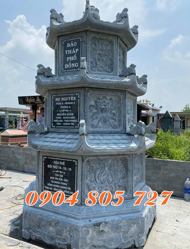 Tháp thờ tro cốt bằng đá tại Bà Rịa - Vũng Tàu