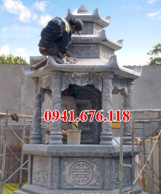95462 Mẫu tháp tro cốt đá đẹp bình dương bảo tháp