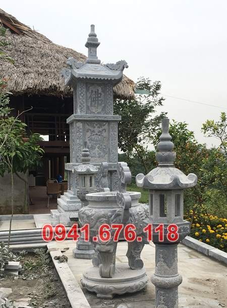 12456 Mẫu tháp tro cốt đá đẹp bán gia lai