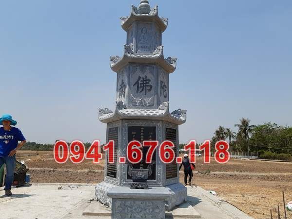 12456 Mẫu tháp tro cốt đá đẹp bán gia lai