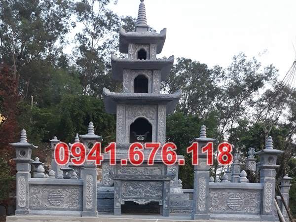26345 Mẫu tháp đá tro cốt đẹp bán ninh thuận