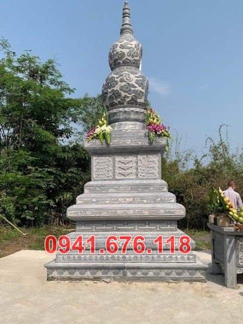26345 Mẫu tháp đá tro cốt đẹp bán ninh thuận