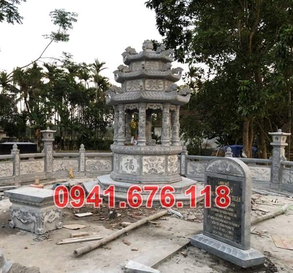 26345 Mẫu tháp đá tro cốt đẹp bán ninh thuận