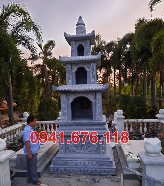 26345 Mẫu tháp đá tro cốt đẹp bán ninh thuận