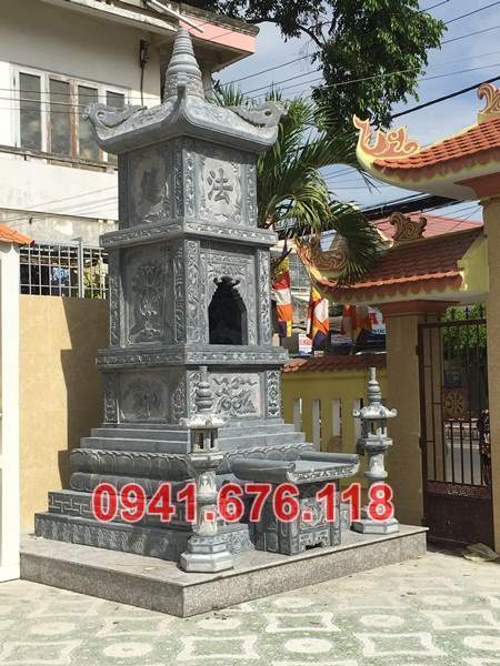 125489 Mẫu tháp đá tro cốt đẹp bán phú yên