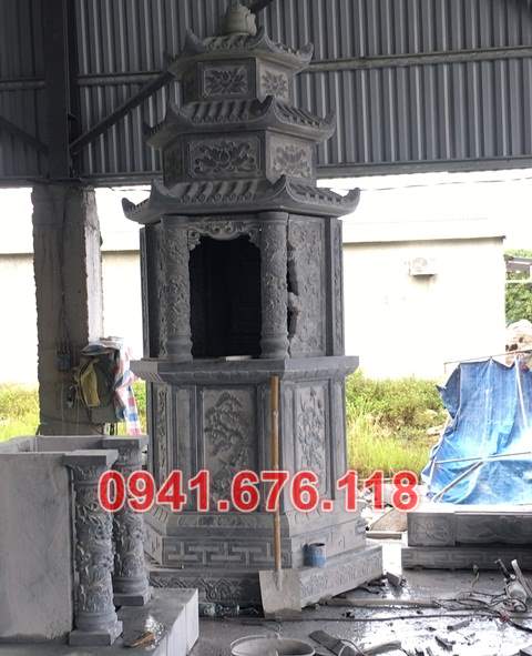 125489 Mẫu tháp đá tro cốt đẹp bán phú yên