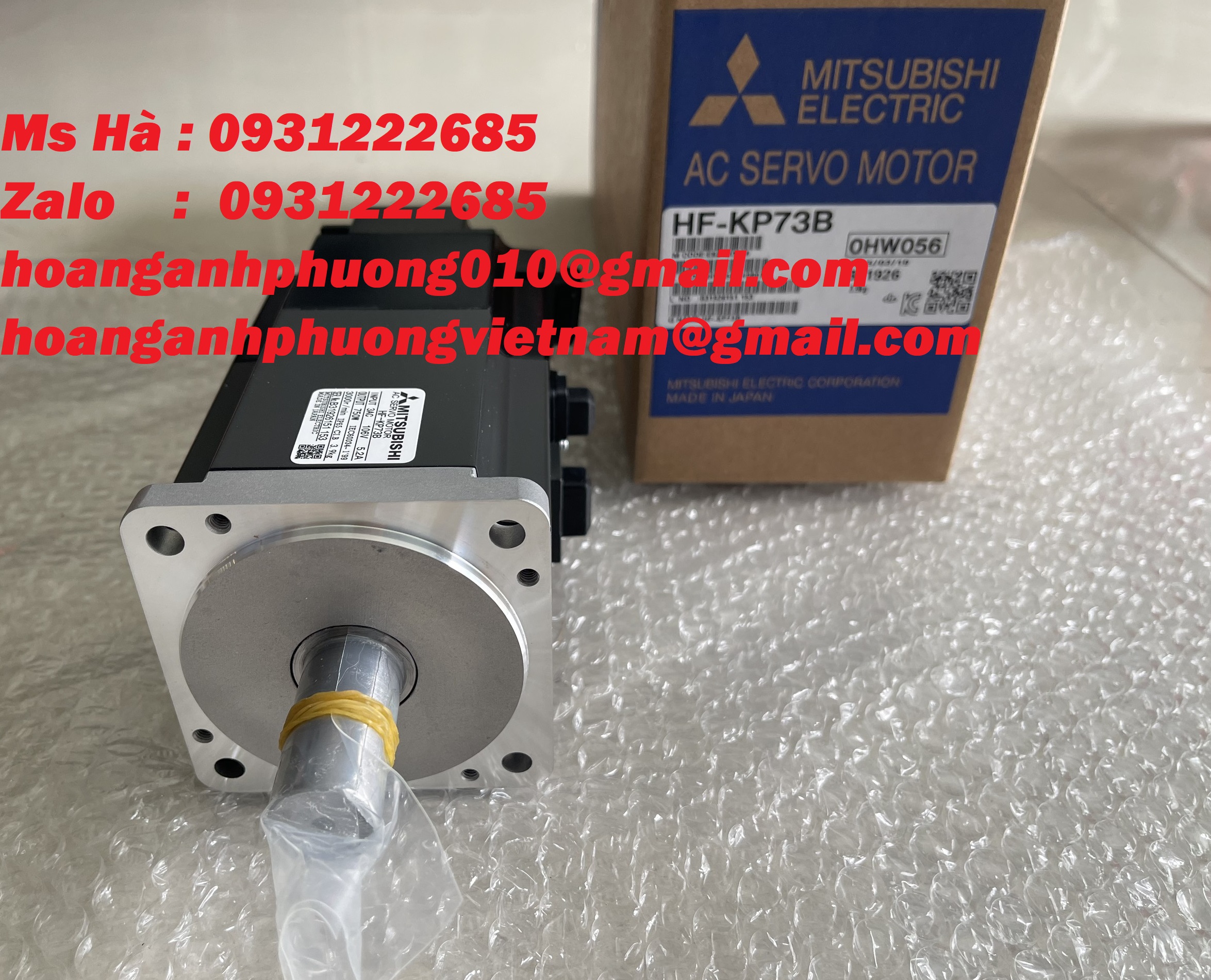 Động cơ có phanh tích hợp HF-KP73B mitsubishi - Toàn quốc