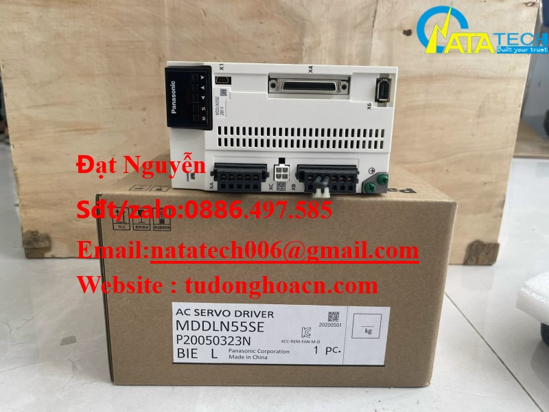 MDDLN55SE bộ điều khiển công suất 1.5kw chính hãng Panasonic