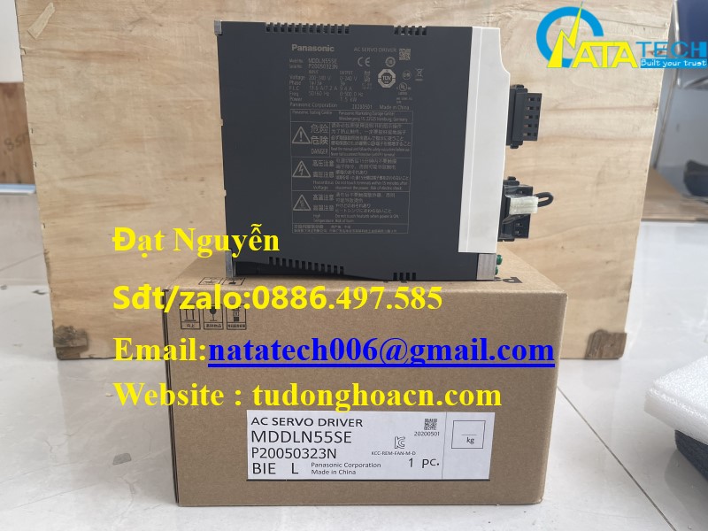 MDDLN55SE bộ điều khiển công suất 1.5kw chính hãng Panasonic