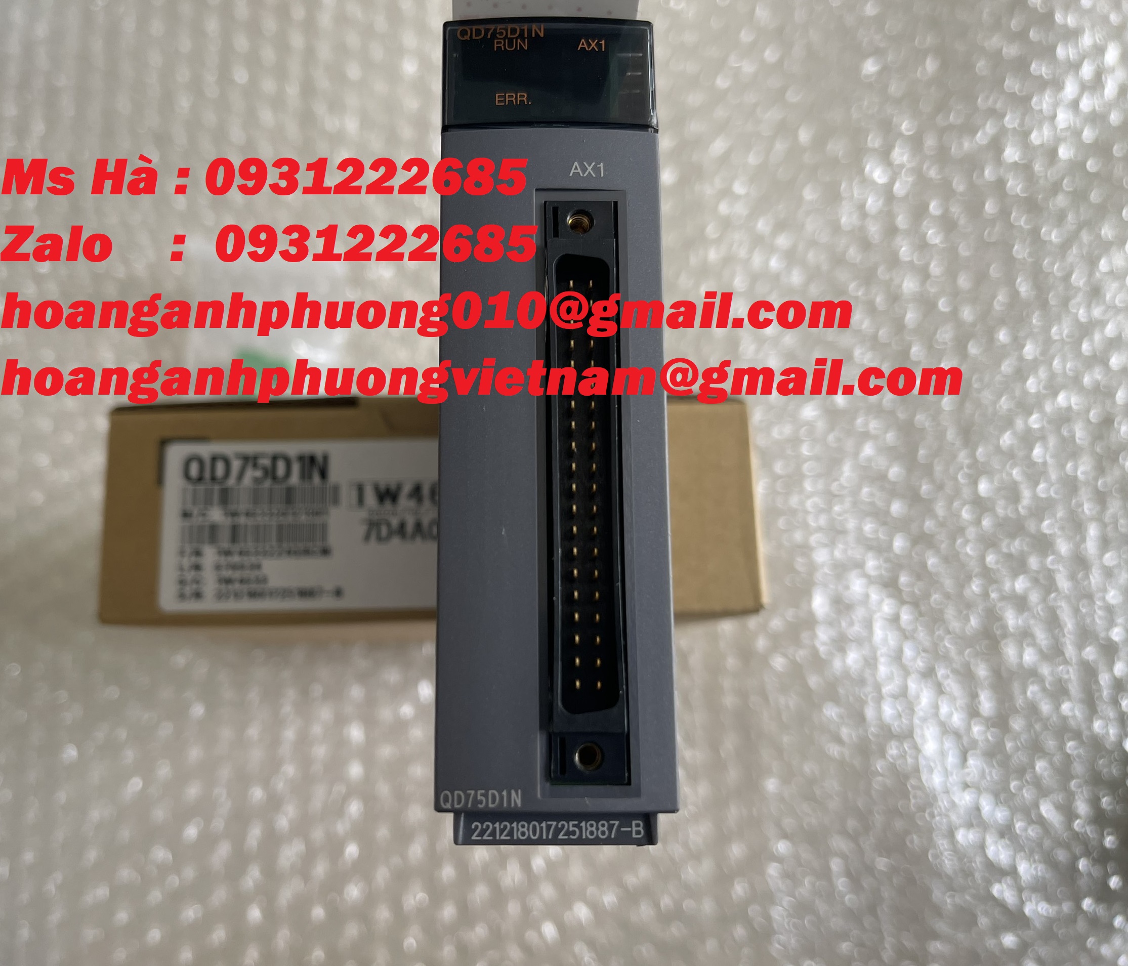 QD75D1N, mitsubishi, mô đun điều khiển, bảo hành 12 tháng