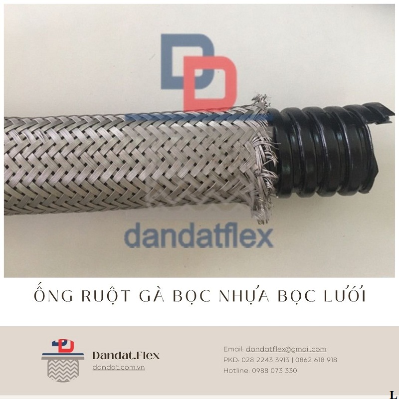 Ống ruột gà lõi thép, ống luồn dây điện, ống luồn dây điện bọc nhựa