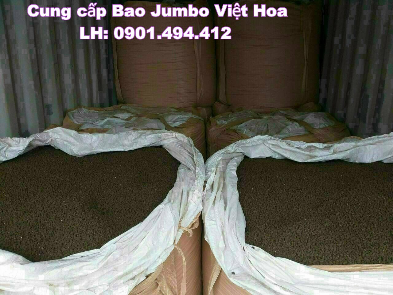 Bao Jumbo đựng viên nén xuất khẩu - Bao jumbo 1 tấn