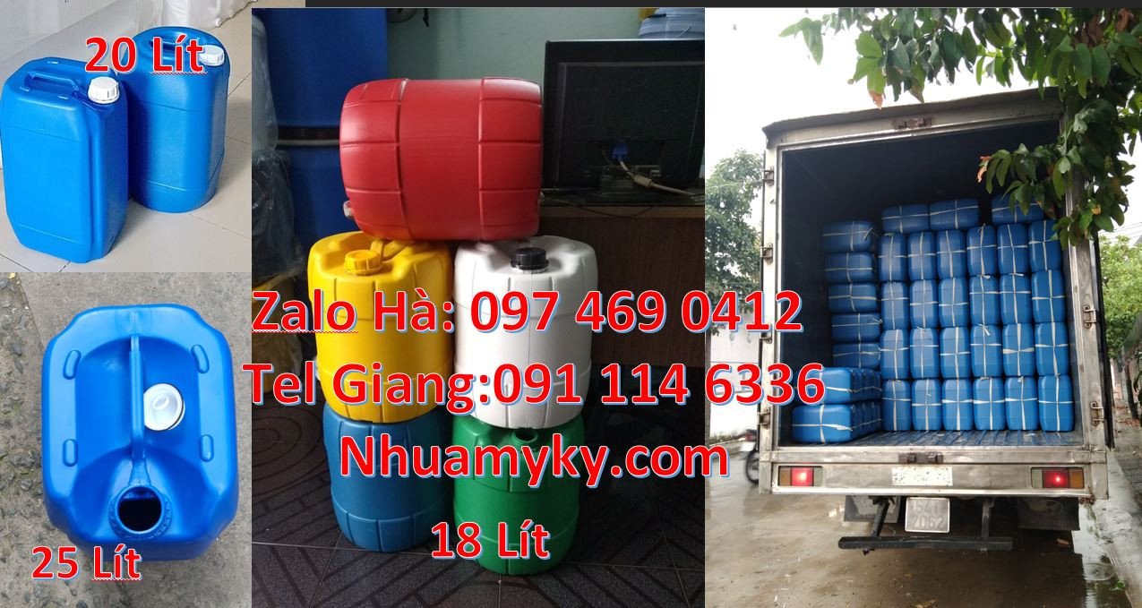 can nhựa 25l đựng  hóa chất,can nhựa 30l đựng nước,can nhựa hdpe giá r