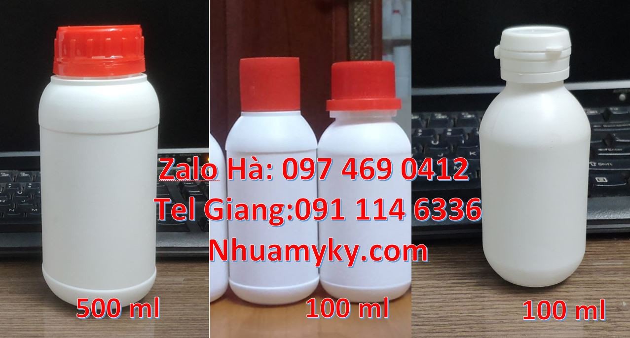 chai nhựa nhỏ 100ml đựng gia vị,chai nhựa hdpe 250ml đựng dầu mè rẻ