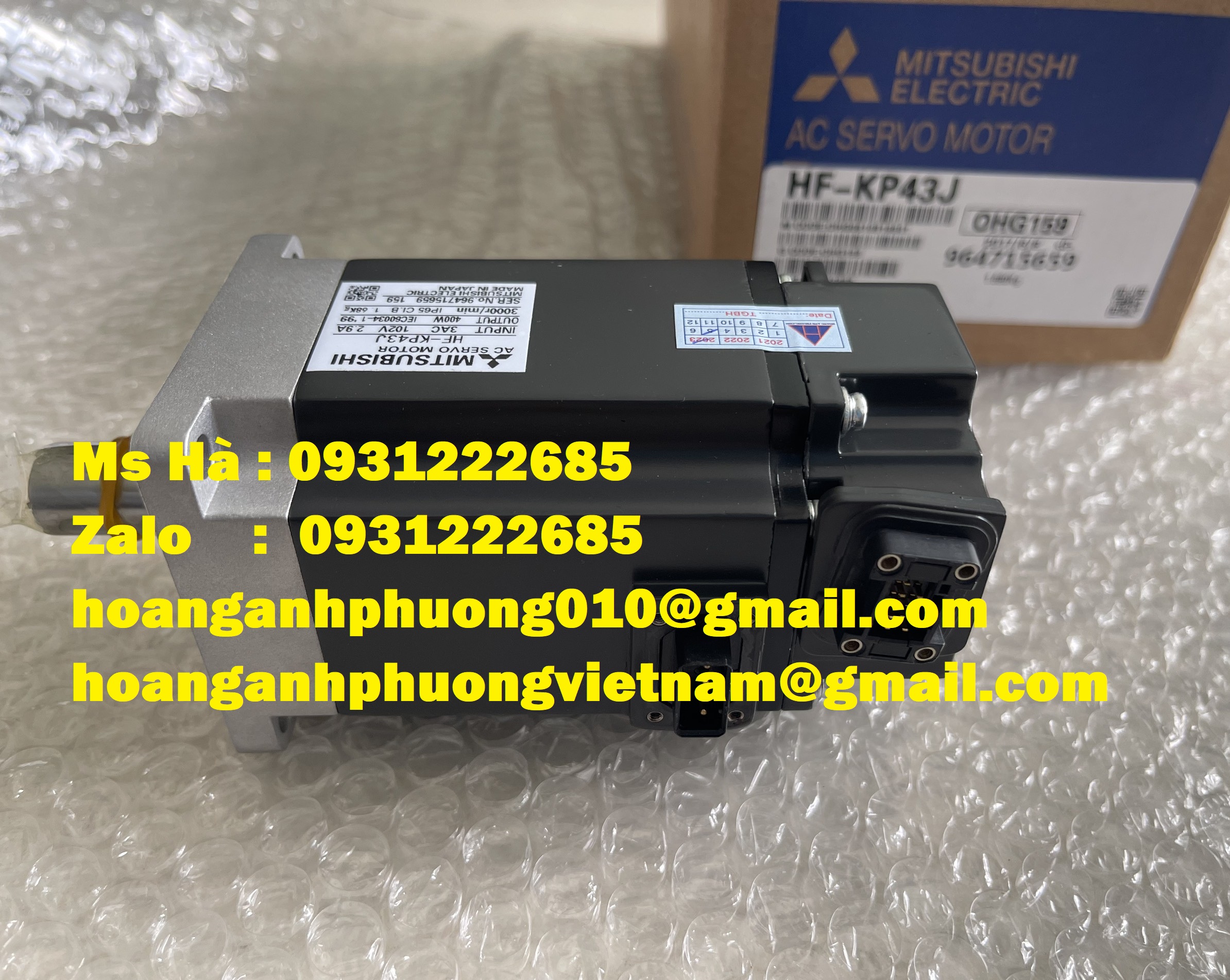 Ac servo motor mitsubishi HF-KP43J giá cạnh tranh