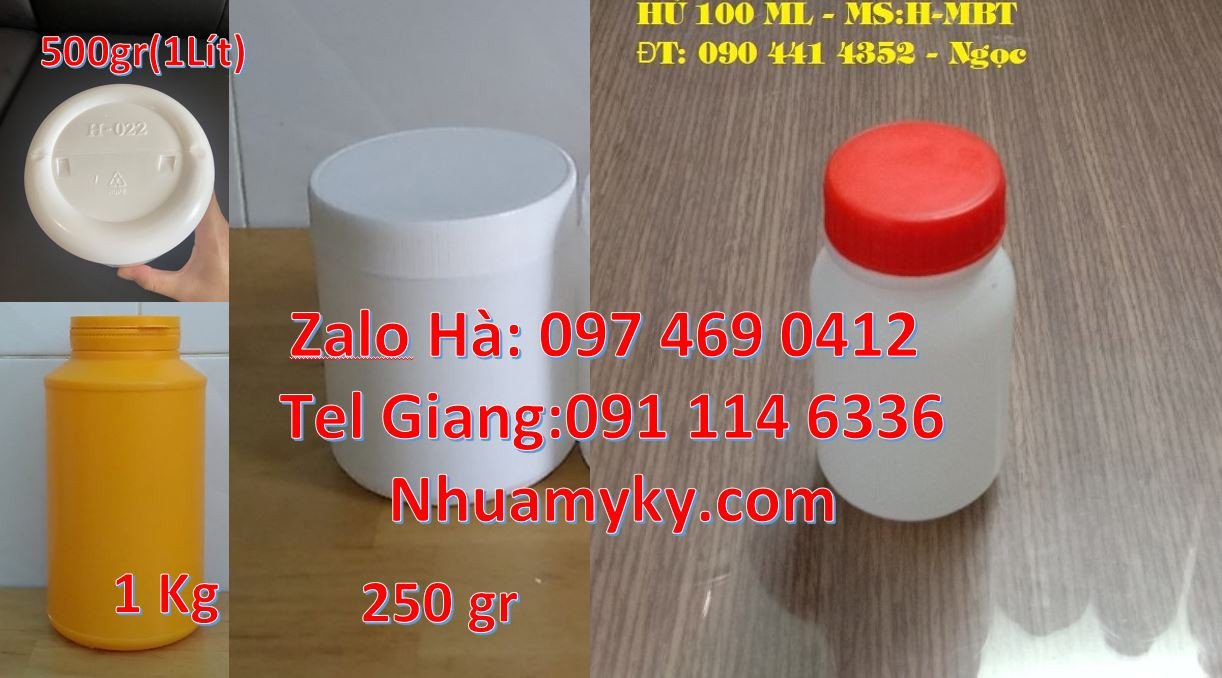 hũ nhựa đựng mứt,hũ nhựa hdpe màu trắng,hũ nhựa đựng bột ngọt giá rẻ