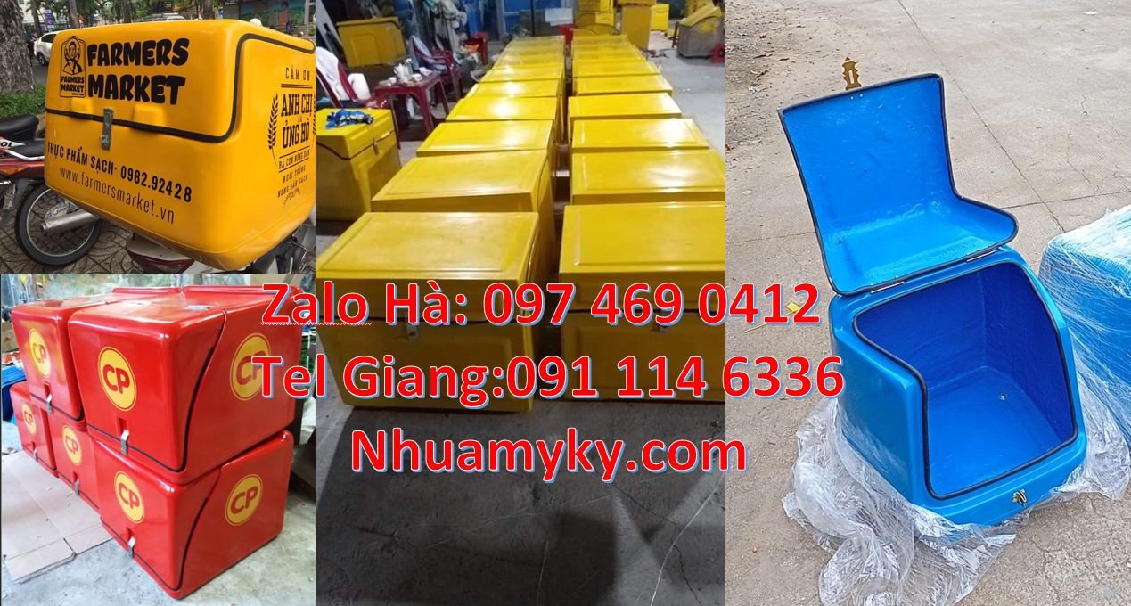 thùng giao hàng giá rẻ,thùng giao đồ uống trà sữa,thùng giao đồ ăn gia