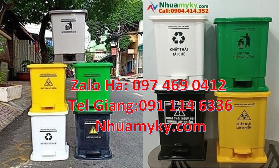 thùng rác y tế cỡ nhỏ,thùng rác y tế 20l,thùng rác dành cho bệnh viện