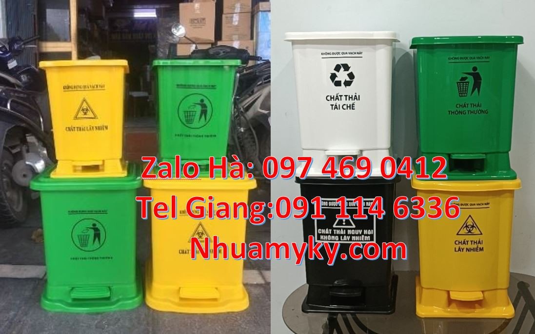 thùng rác y tế cỡ nhỏ,thùng rác y tế 20l,thùng rác dành cho bệnh viện