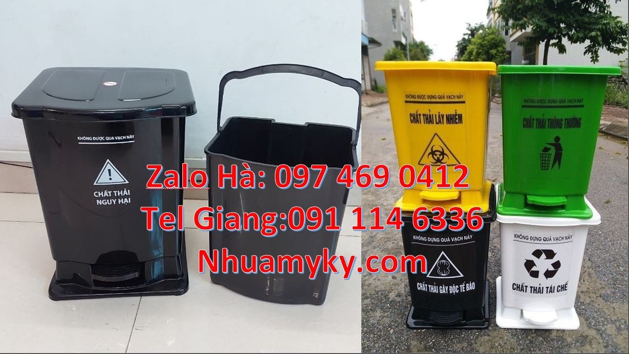 thùng rác y tế cỡ nhỏ,thùng rác y tế 20l,thùng rác dành cho bệnh viện