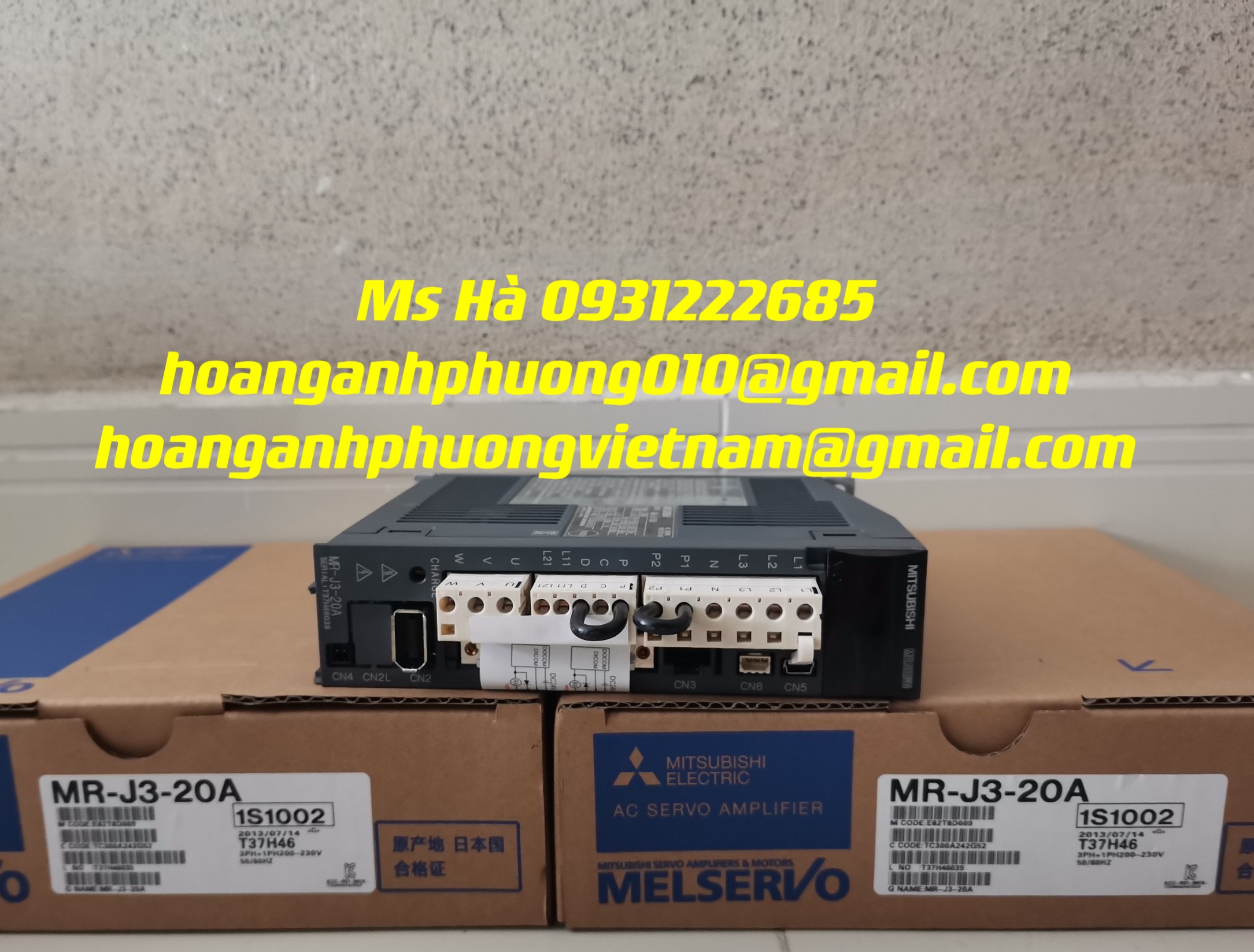 Bộ driver giá ưu đãi hàng nhập mitsubishi MR-J3-20A