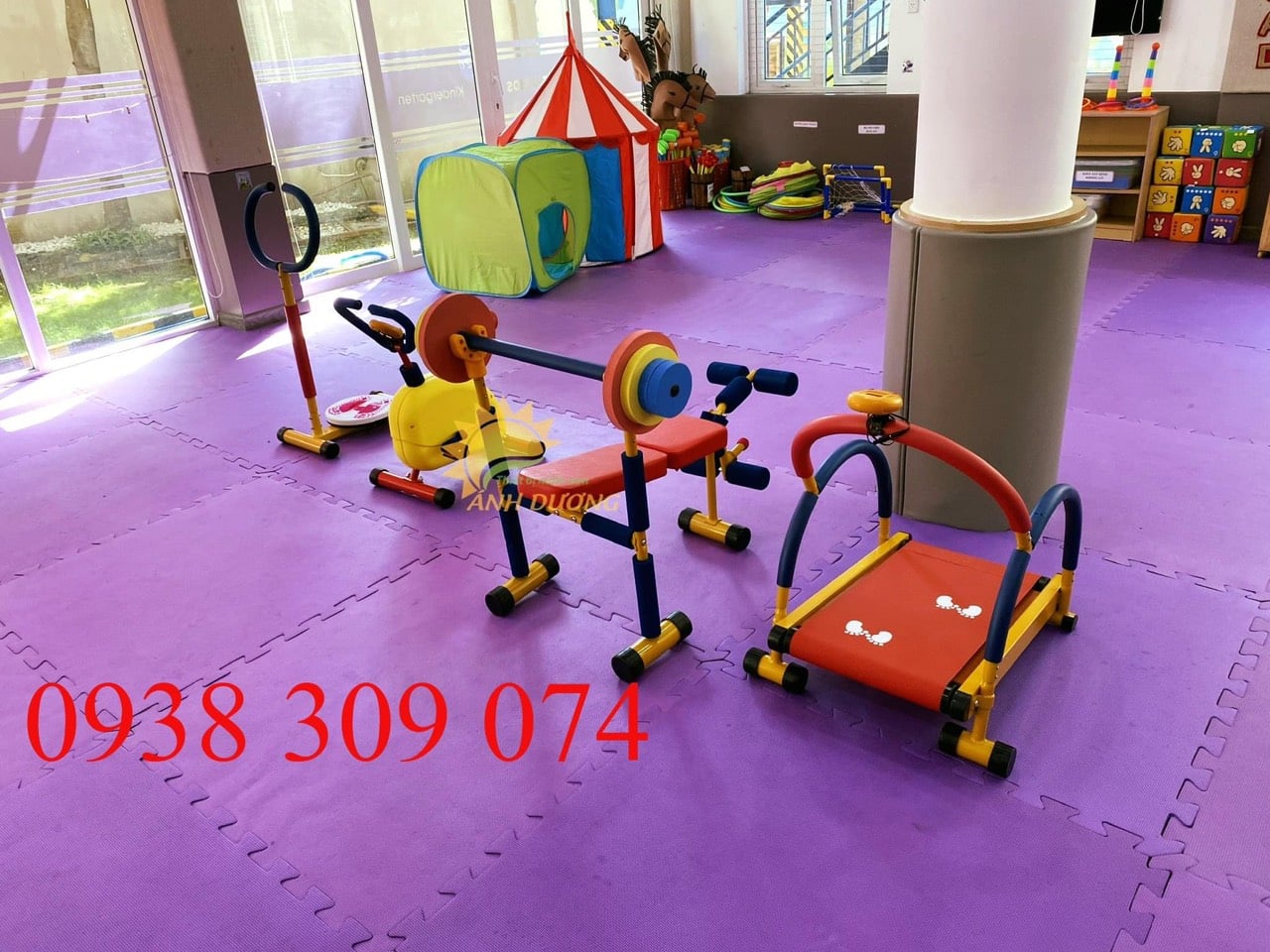 Dụng cụ tập Gym cho bé, thiết bị tập gym trẻ em