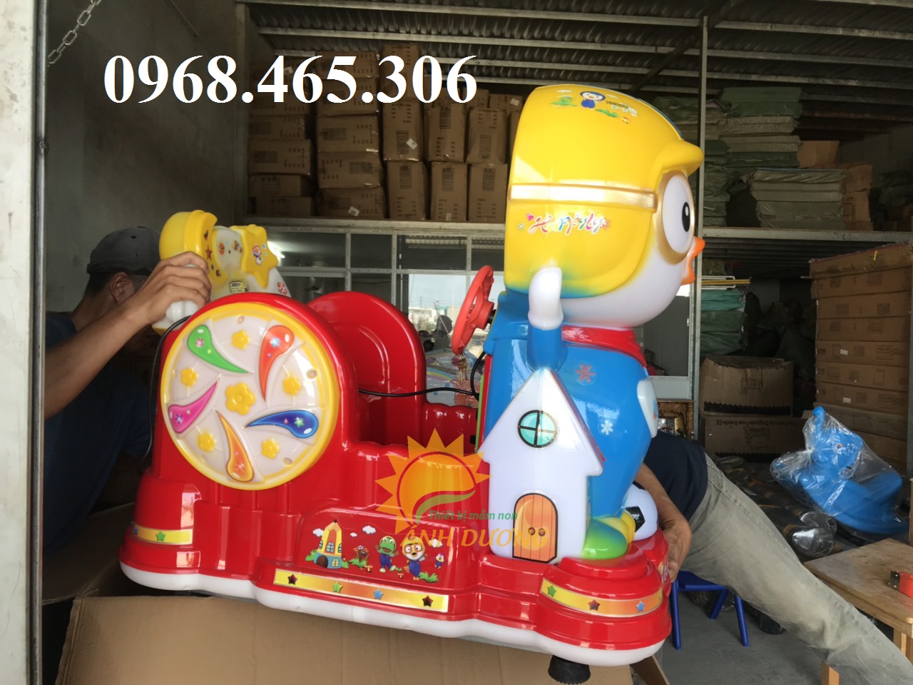 Thú nhún điẹn nhập khẩu nhiều mẫu dành cho khu vui chơi trẻ em
