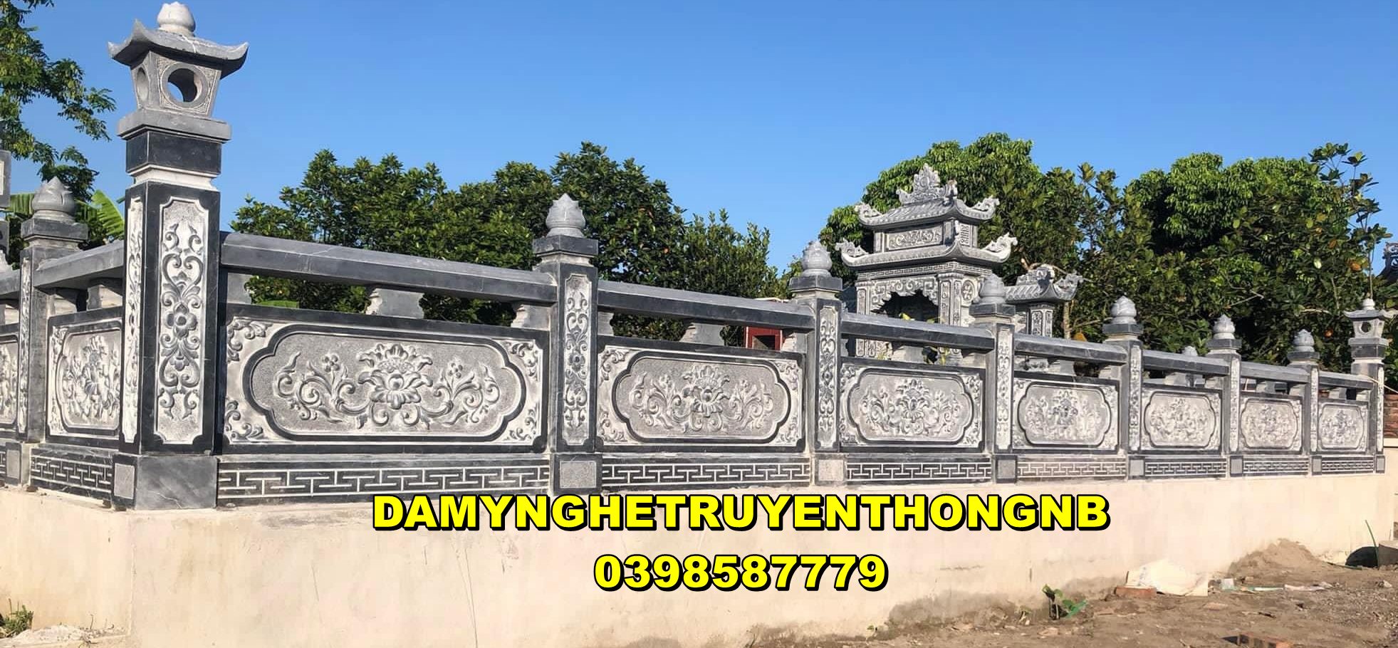 xây khu lăng mộ đá đẹp nhất tại bình dương