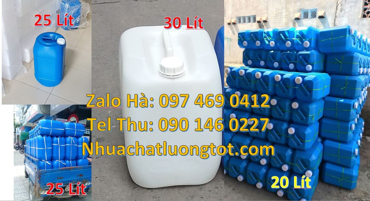 can nhựa 25l đựng thực phẩm.can nhựa 30l đựng đường thốt nốt,can nhưa