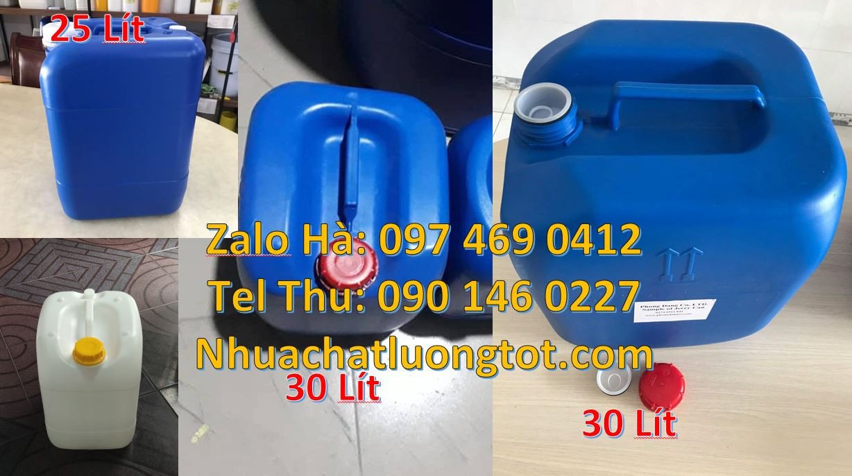 can nhựa 25l đựng thực phẩm.can nhựa 30l đựng đường thốt nốt,can nhưa