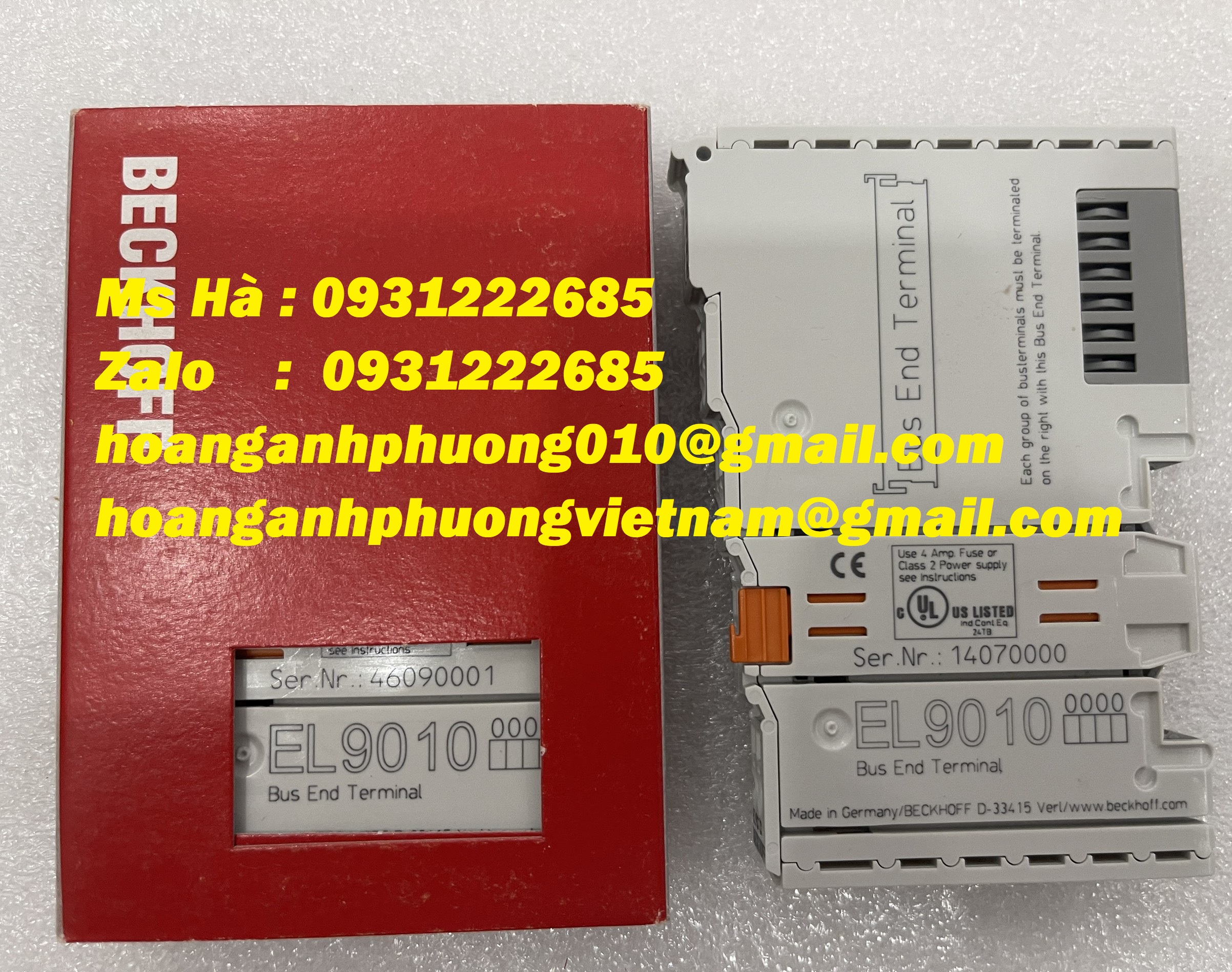 Module EL9010 beckhoff - giá tốt toàn quốc - hàng nhập khẩu