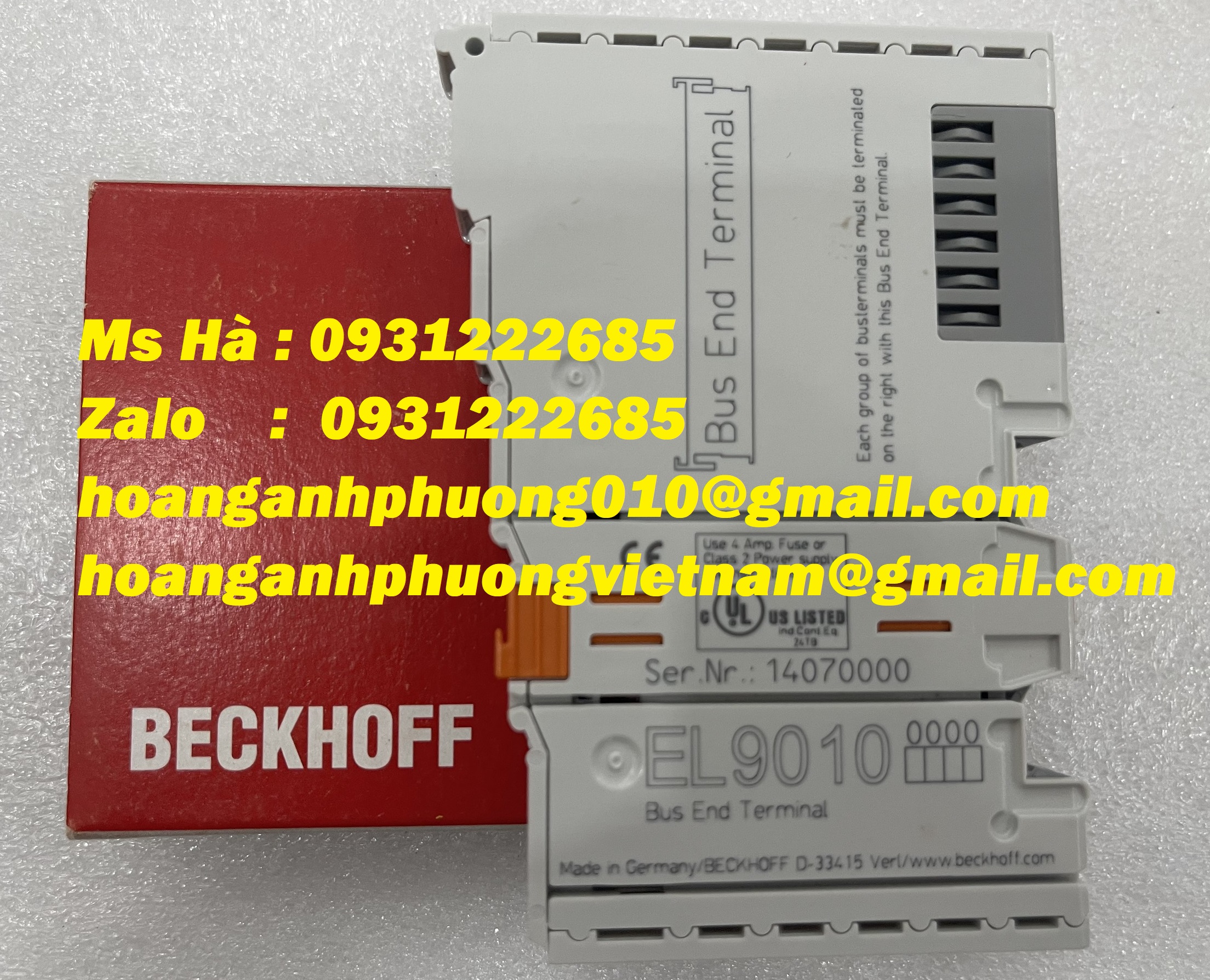 Module EL9010 beckhoff - giá tốt toàn quốc - hàng nhập khẩu