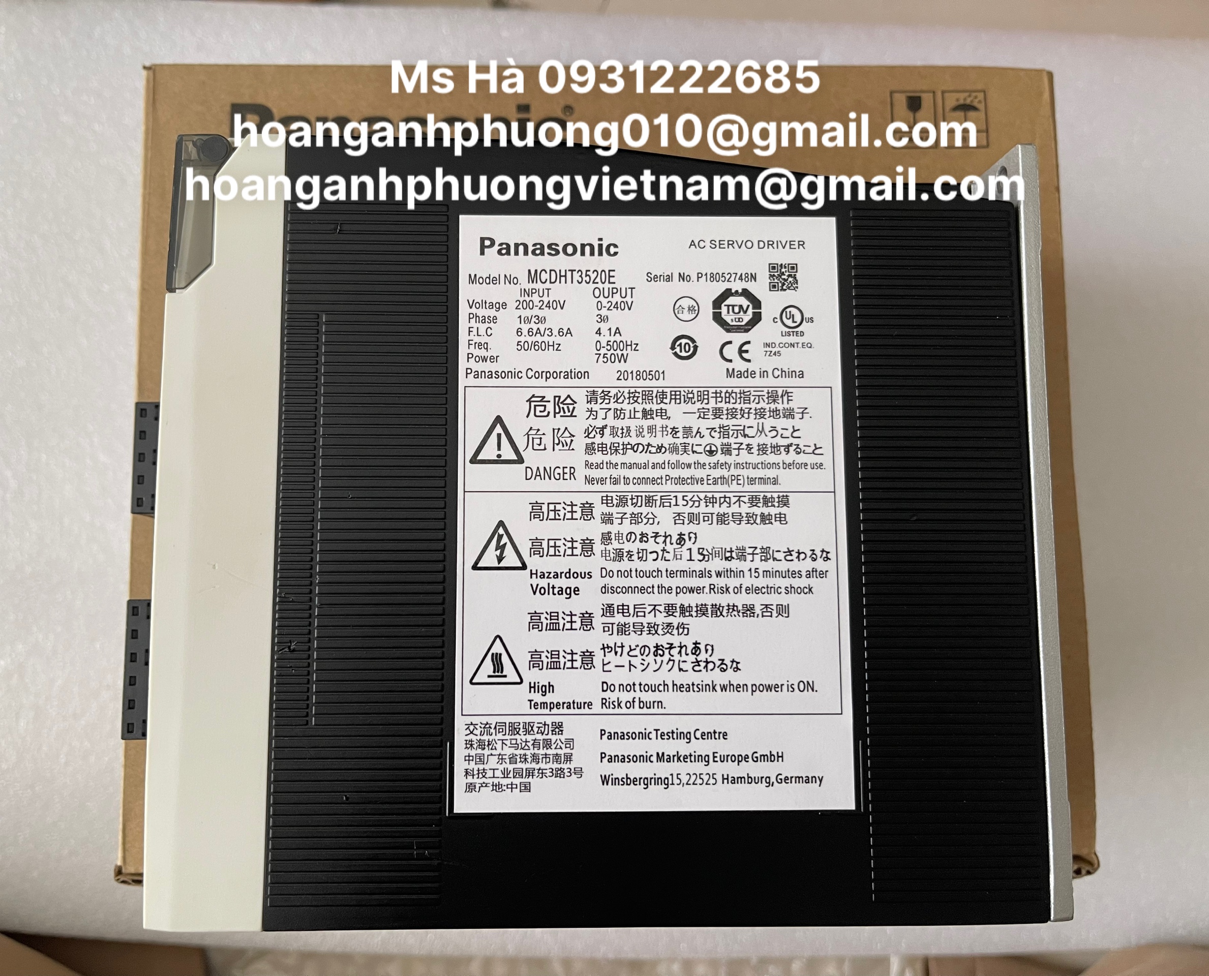 MCDHT3520E driver  bộ điều khiển servo  giá cả cạnh tranh