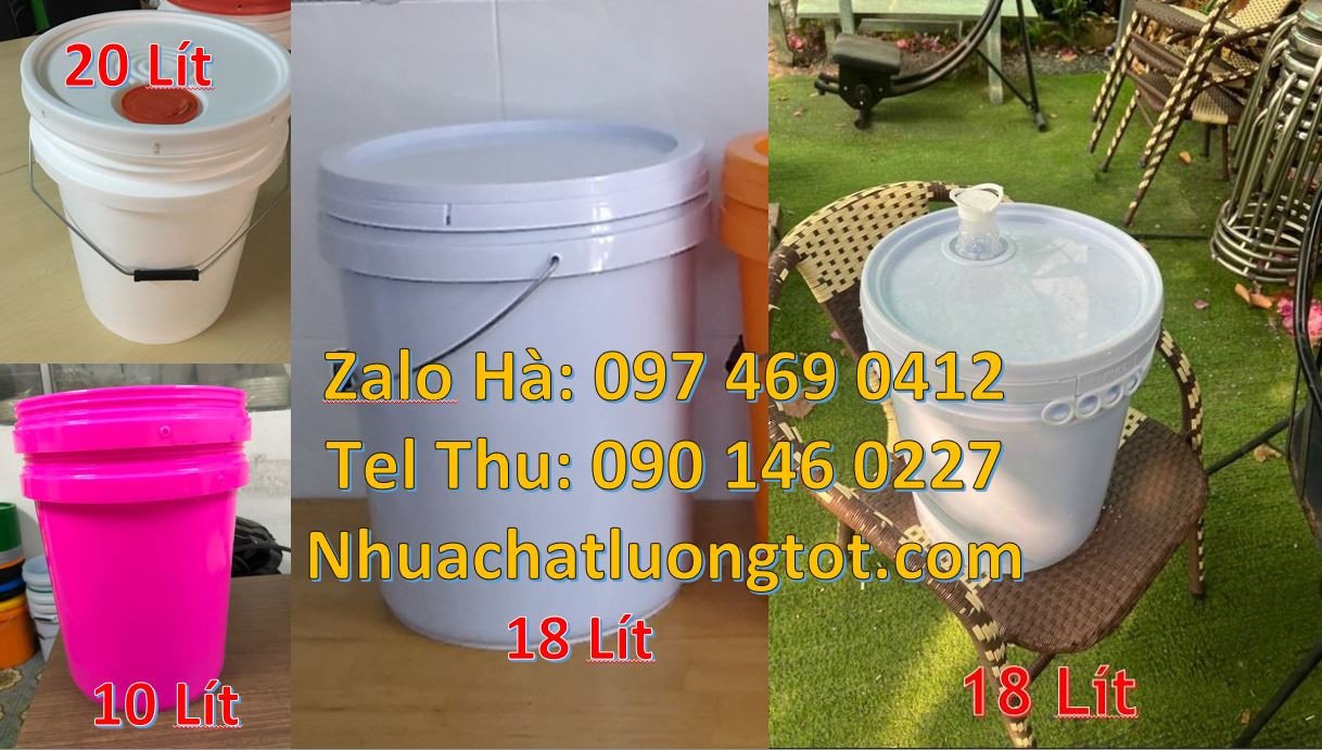 thùng đựng sơn,thùng sơn 20l đựng hóa chất,thùng sơn 18l giá rẻ hcm