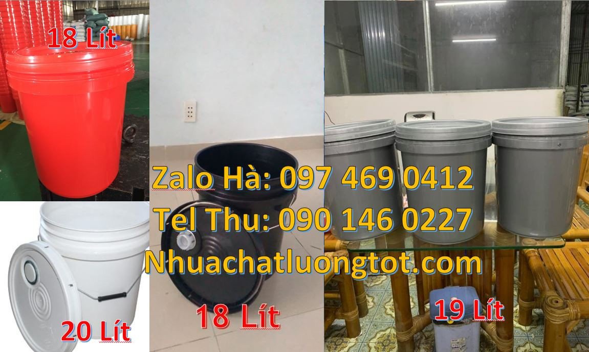 thùng đựng sơn,thùng sơn 20l đựng hóa chất,thùng sơn 18l giá rẻ hcm