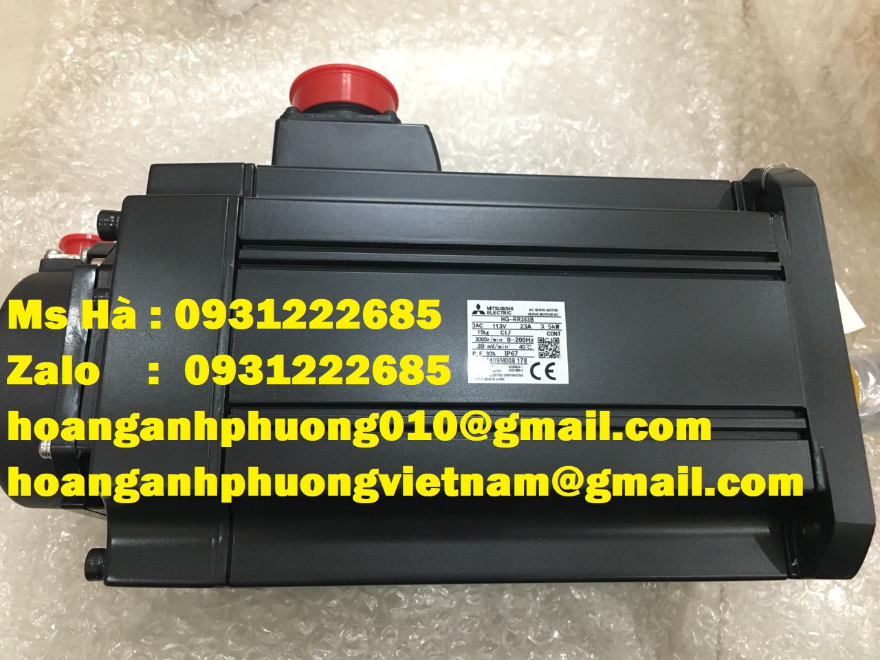 Phân phối trực tiếp dòng động cơ mitsubishi HG-RR353B giá cạnh tranh