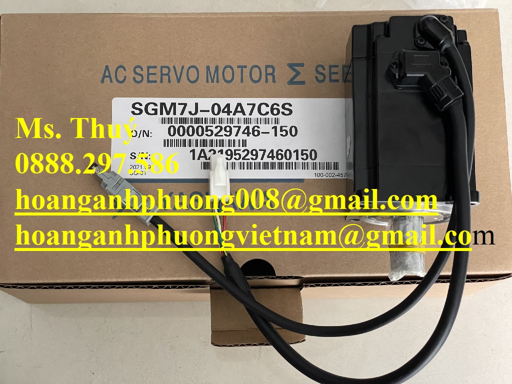 Chính hãng  Servo Motor Yaskawa SGM7J-04A7C6S  Toàn Quốc
