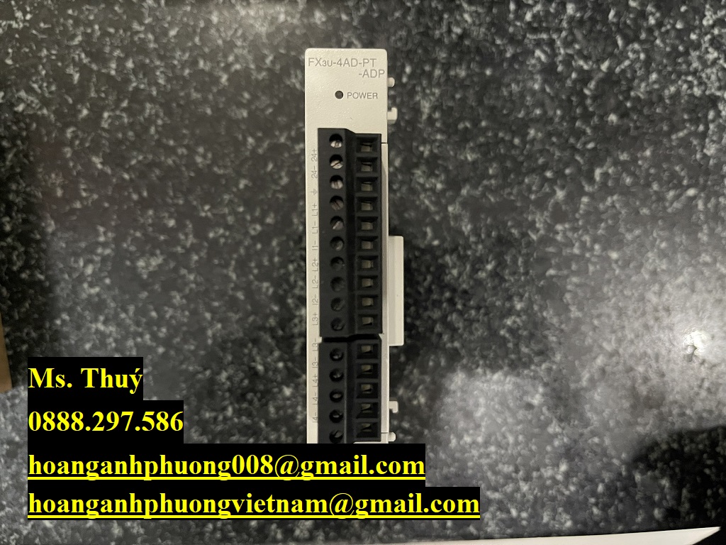 FX3U-4AD-PT-ADP  Mô đun 4 đầu vào  Mitsubishi giá tốt